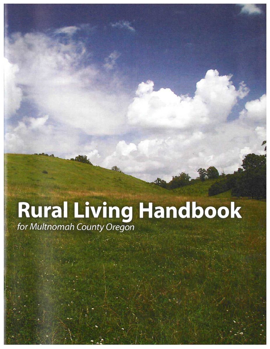 Rural Living Handbook for Multnomah County Oregon